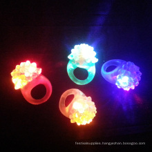led party rubber flashing rings